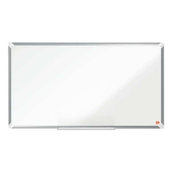 Nobo Premium Plus Widescreen Magnetisch Whiteboard Emaille - Met Pennengoot - Inclusief Whiteboard Marker - 890x500mm
