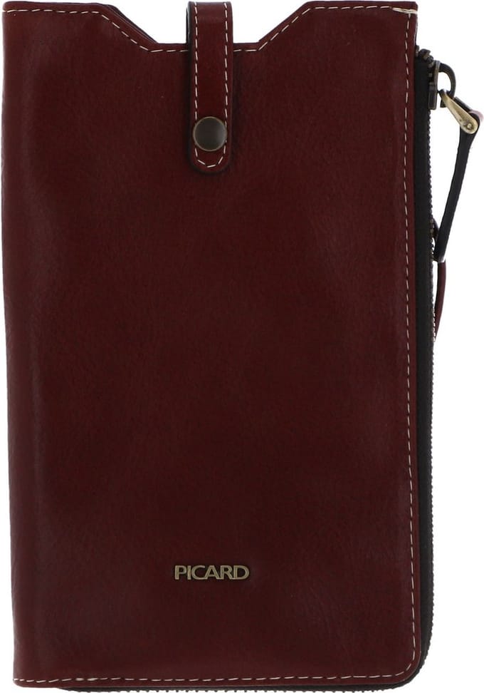 PICARD Schoudertas Telefoontasje Eternity 1 Mobile Phone Pocket Cognac Bruine