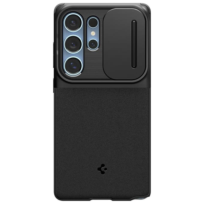 Étui pour Samsung Galaxy S25 Ultra Spigen - coque arrière protection caméra noir