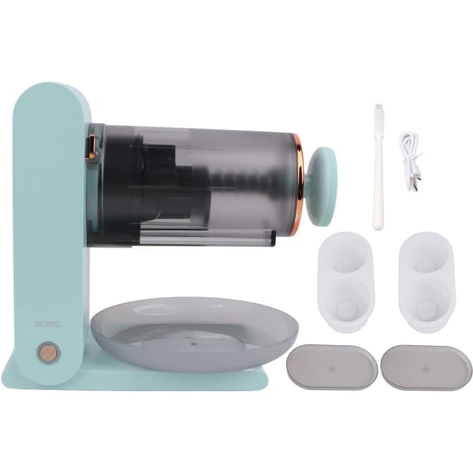 Elektrische IJsschaafmachine Stille Mini IJsschaafmachine USB Oplaadbare Sneeuwkegelmachine 2000mAh gray