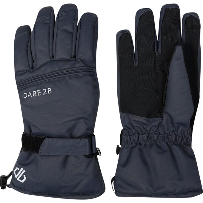 Regatta - Heren Dare 2B Worthy Skihandschoenen (Ebbenhoutgrijs)