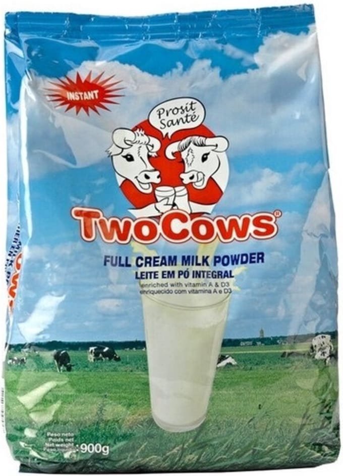 Two Cows Volle Melkpoeder 900 gr
