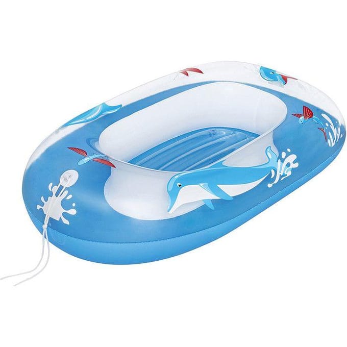 Strandponton voor zwemmende dolfijn 102 x 69 cm Bestway 34037