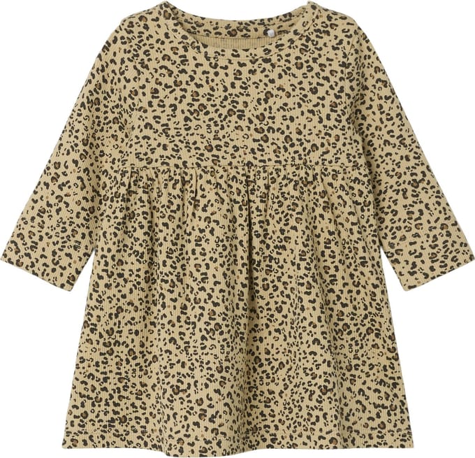 Name It - Jurkje - Nillie - Panterprint - Latte - Maat 68