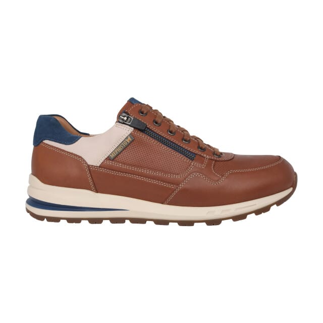 Mephisto Bradley - heren sneaker - Bruin - maat 42 (EU) 8 (UK)
