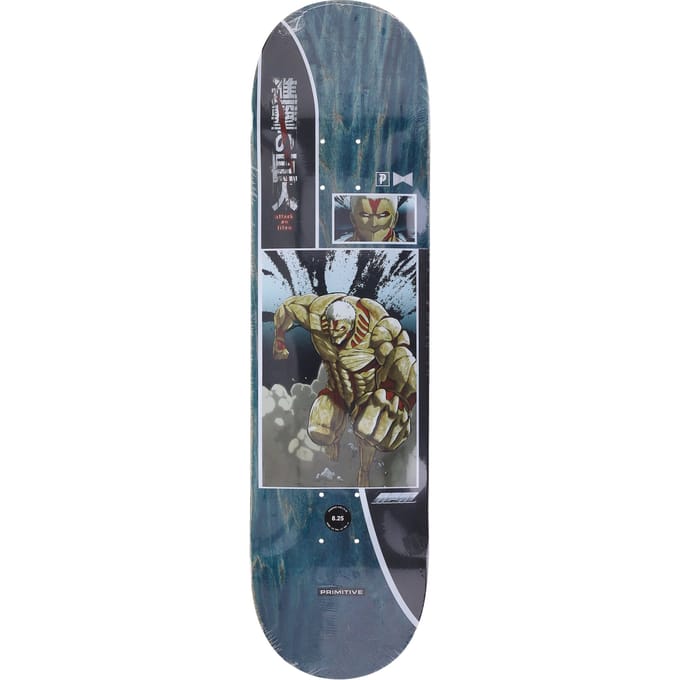 Neal Armored Deck X Attack On Titan Green/multi skateboard voor heren