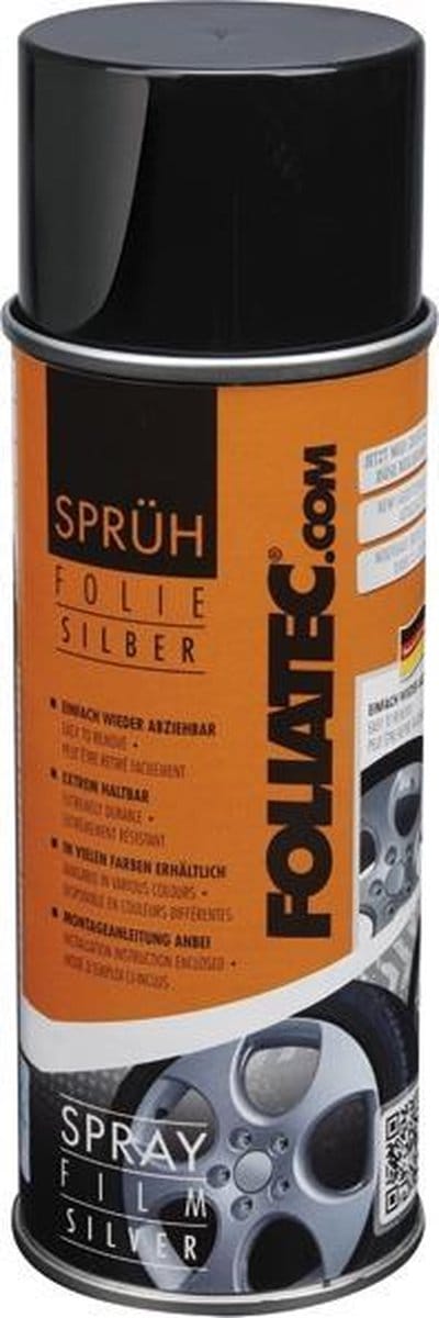 Foliatec Spray Film (Spuitfolie) - zilver metallic 1x400ml