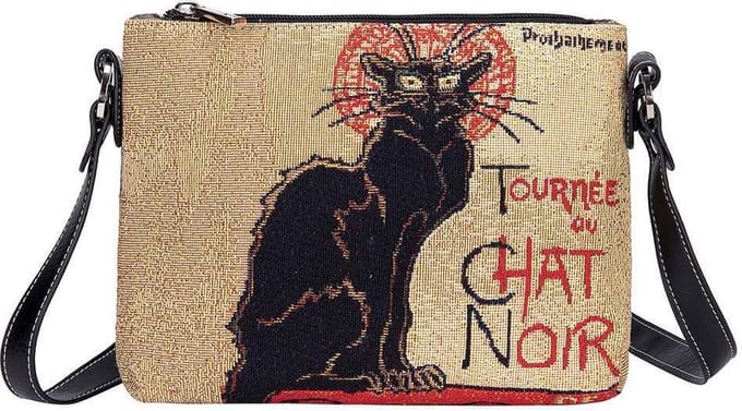 Signare - Schoudertas - Kunst - Gobelin - Tournée du Chat noir - T.A. Steinlen