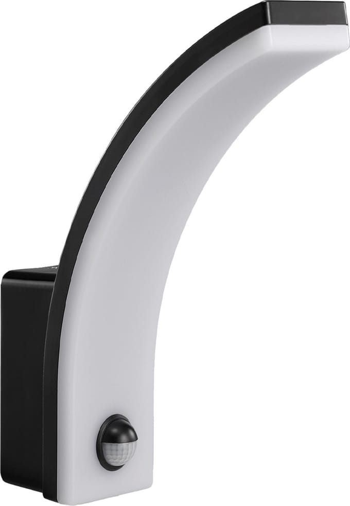 LED-sensorlamp voor schemeringsdetectie IP65 20W Buitenwandlamp Snelheid bewegingsdetectie: 0,6 tot 1,5 m/s Maclean MCE512