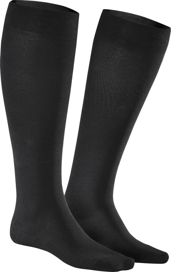 Kunert Fly&Care Heren Kniekousen - Black - Maat 41/42