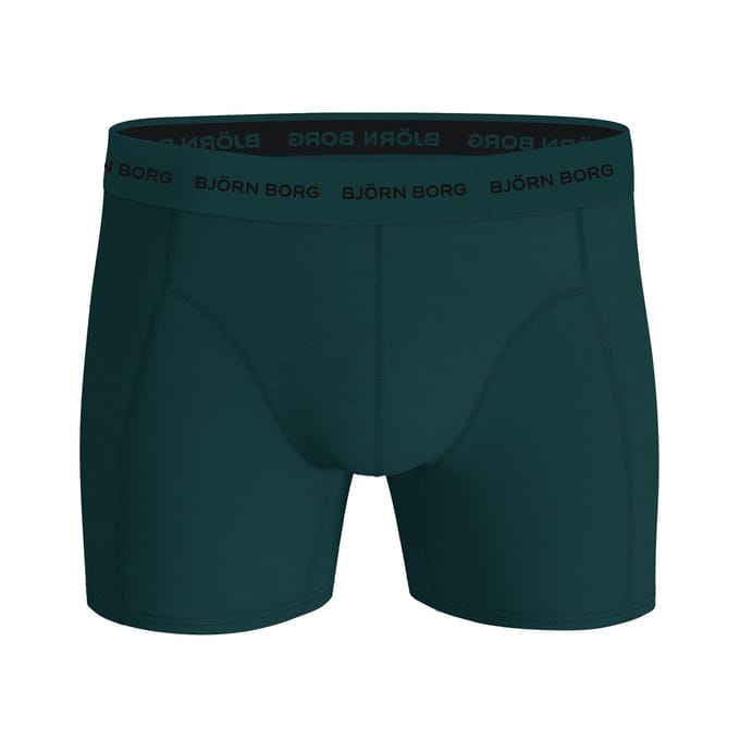 Bjorn Borg Boxers 3Pack Stretch Groen - Maat XXL - Heren - Boxershorts