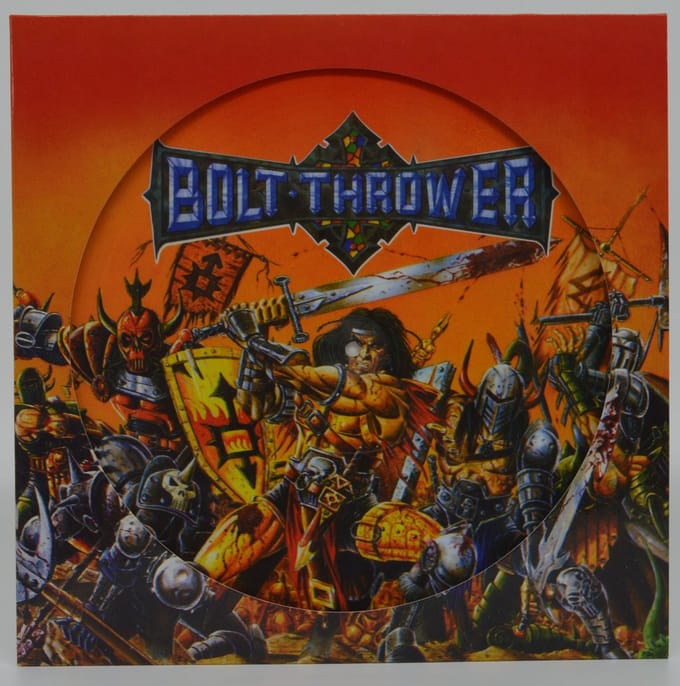 Bolt Thrower Warmaster - Picture Disc - Vinyl - LP - Album - Limited Edition - Handnumbered