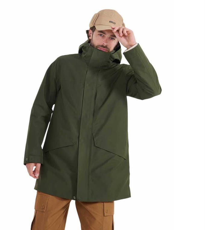 Aigle Aiw24mout004 Gore-tex® Jas Groen 2XL Man