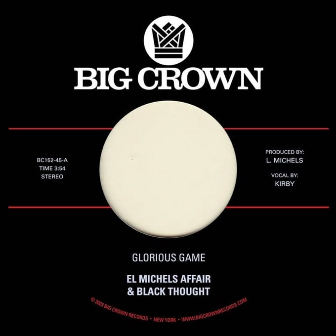 El Michels Affair & Black Thought - Glorious Game (7" Single)