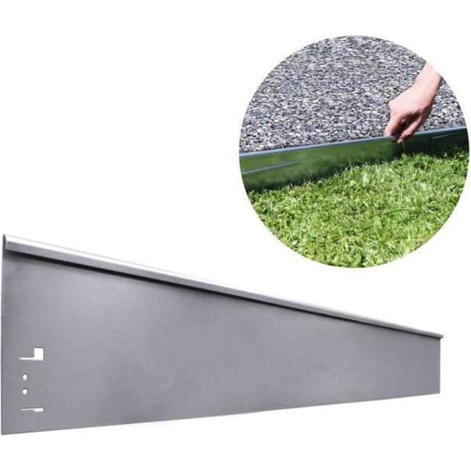 Afwerkingsstuk Borderrand 18.5cm x 113cm | Gazonrand | Kantopsluiting