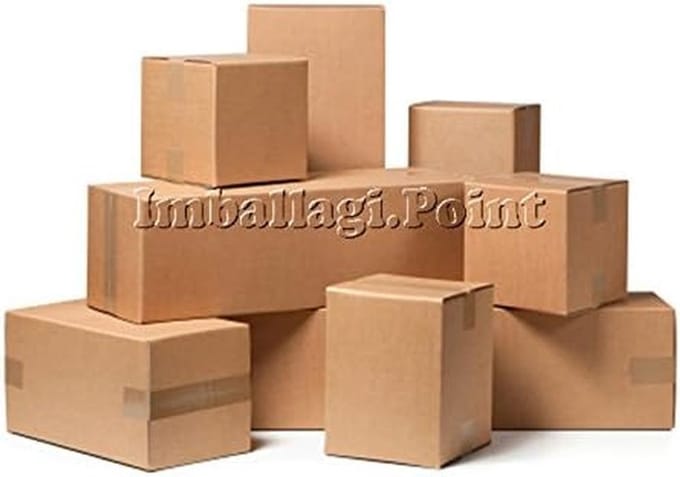 Pack 10 kartonnen dozen 40 x 30 x 30 cm - stevig en voordelig