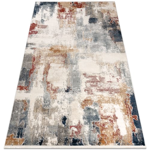 Kleden Rugsx DISTIN 0144B wit / roze / poeder 80x150 cm