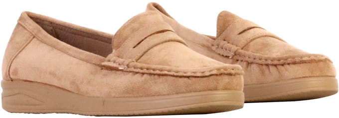 Leren mocassins