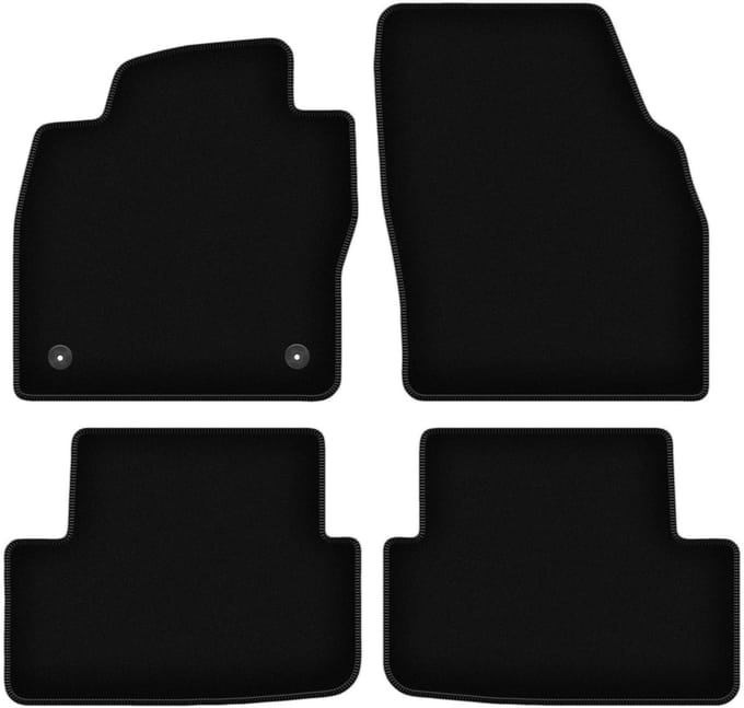 Wielganizator WLG-BASIC - Autovloermatten - Zwart - Skoda Fabia IV