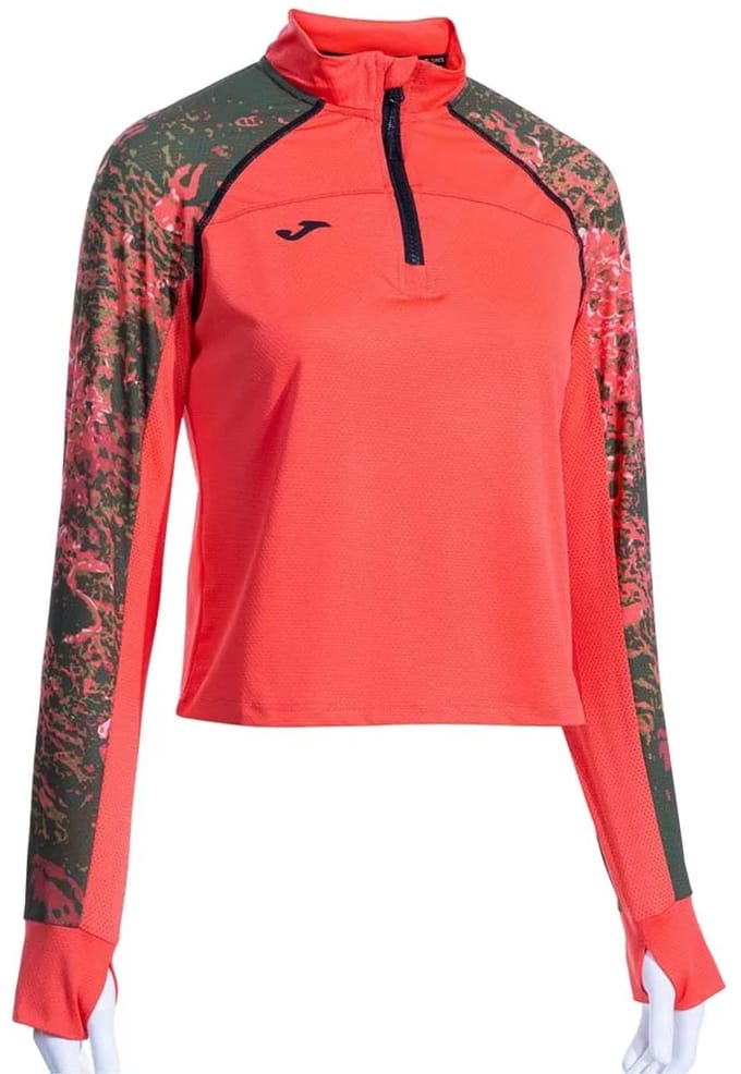 Joma Explorer Iii Sweatshirt Met Halve Rits Rood M Vrouw