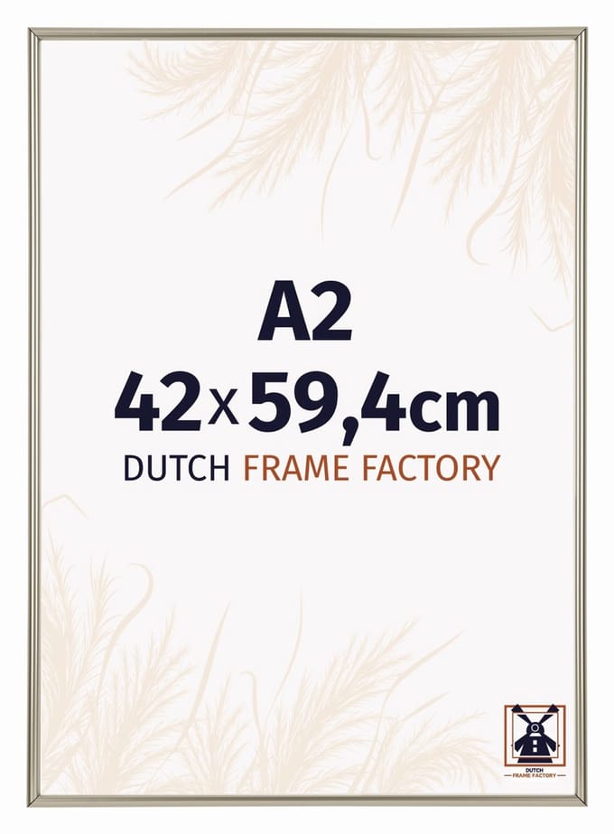 Fotolijst A2 42x59,4 cm - Kunststof - Champagne - Angers