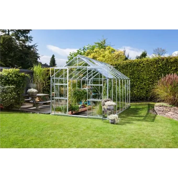 Vitavia Tuinkas Uranus 11500 - Veiligheidsglas 3mm - Aluminium - 257x445x248cm