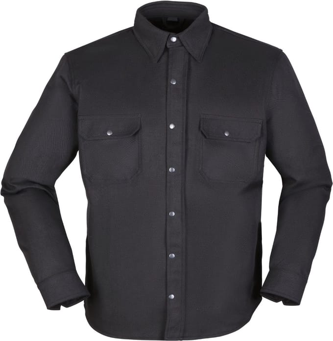 Modeka Colden Motoshirt Zwart - Jas