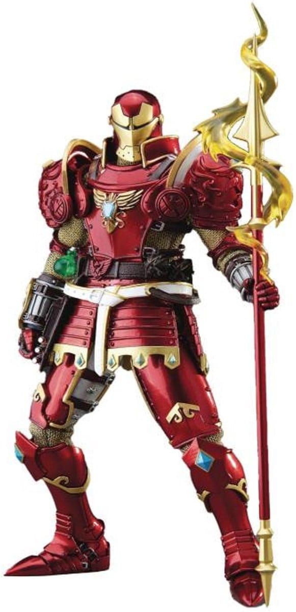 Beast Kingdom - Marvel - DAH-046DX - Medieval Knight - Iron Man Deluxe Version - 20cm