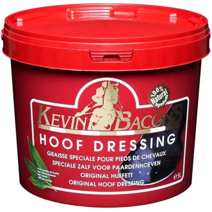 Paardenhoefvet zwart Kevin Bacon's