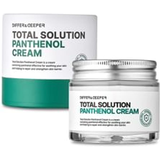 DIFFER & DEEPER - Total Solution Panthenol Cream 70g
