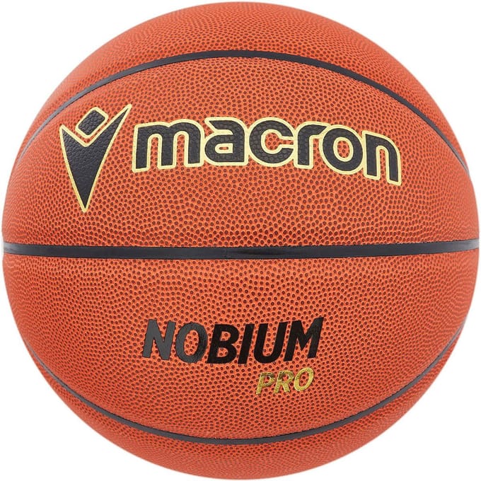 Macron Nobium Pro (Size 7) Basketbal Heren - Oranje | Maat: 7