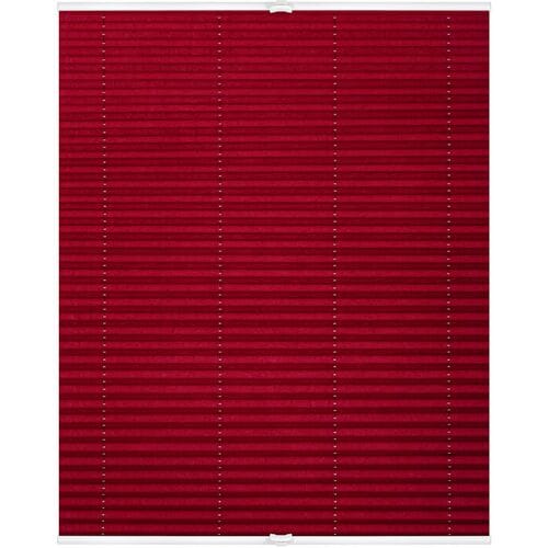 Lichtblick plisségordijn Klemmfix (Rood, 50 x 130 cm)