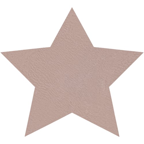 Kleden Rugsx Modern wastapijt SHAPE 3148 Ster shaggy - 80x80 cm