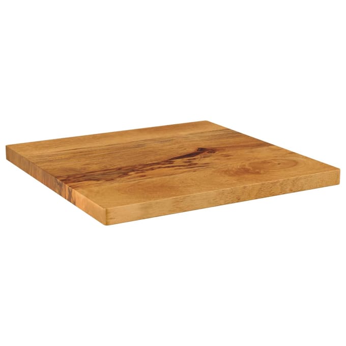 vidaXL - Tafelblad - vierkant - 40x40x2,5 - cm - massief - mangohout