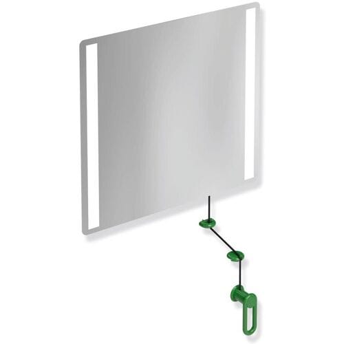 HEWI LED tilting mirror basic 801.01.400-72