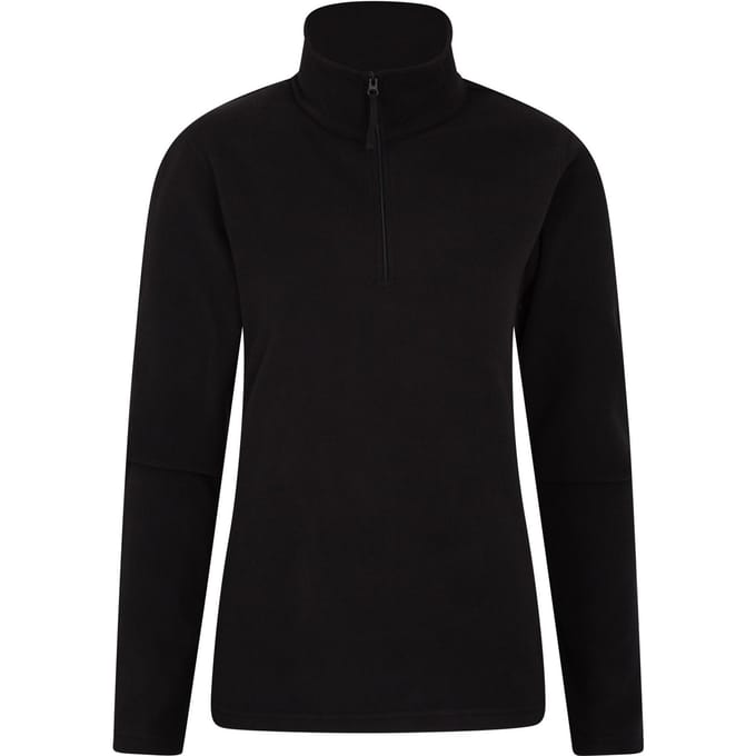 Mountain Warehouse Dames/Dames Camber II Fleece Top (Zwart)