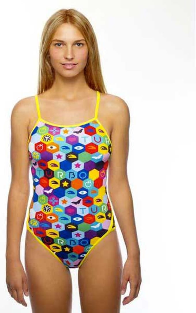 Turbo Hexa Zwemkleding Veelkleurig M Vrouw