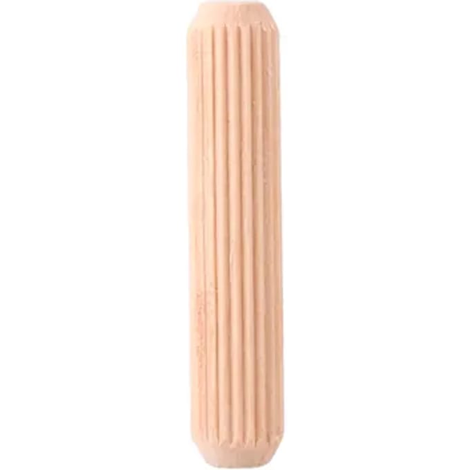 Deuvels hout gegroefd 8x40mm 30 stuks