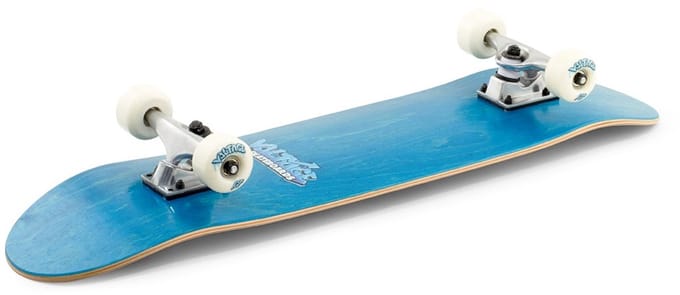 Voltage Graffiti Logo Blue Skateboard