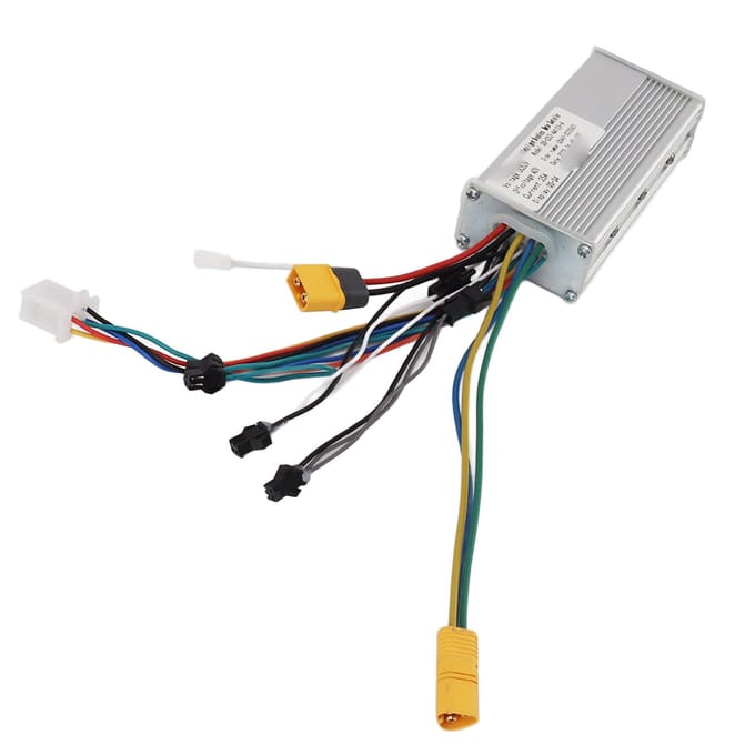 52V 25A Motorcontroller Dubbele Aandrijving Elektrische Scooter Borstelloze Controller Elektrische Fiets white