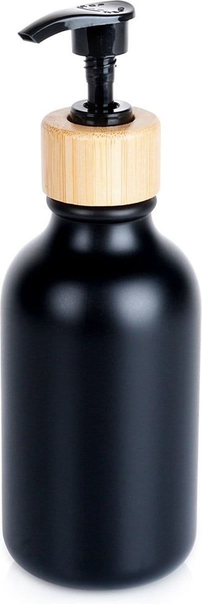 Zeepdispenser Zwart 300 ml - Zeeppompje