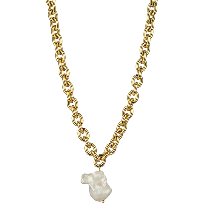 Damesketting Isabella Ford Chloe White Pearl