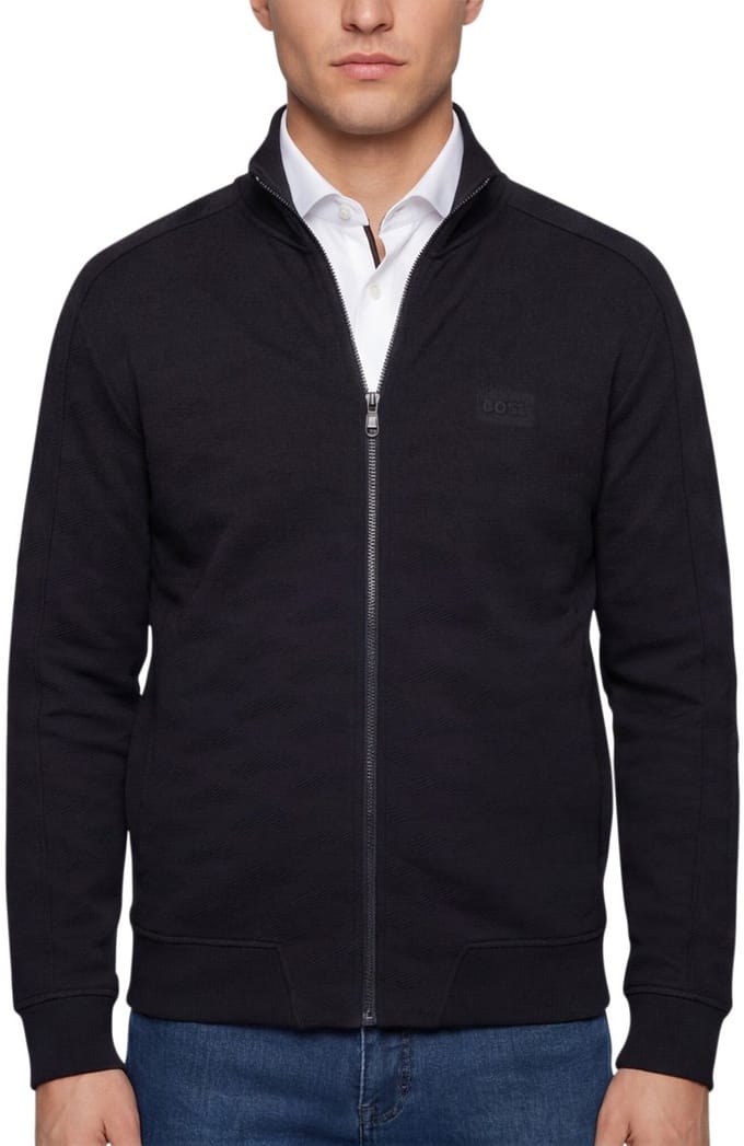 BOSS Green vest B&T SW Mirror FZ donkerblauw