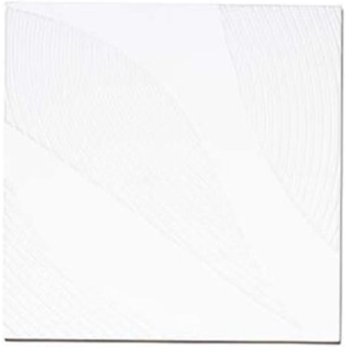 Wanddeco Tazi groot vierkant wit - 90 x 90 x 3 cm
