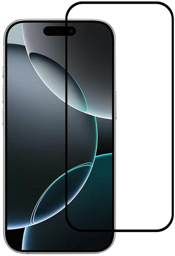 Mobiq - Edge-to-edge Glazen Screenprotector geschikt voor iPhone 17 Pro Max - transparant
