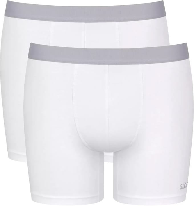 sloggi men GO ABC 2.0 Short 2P Heren Onderbroek - WHITE - Maat L