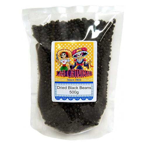 Las Catrinas Black Beans Dried 500g