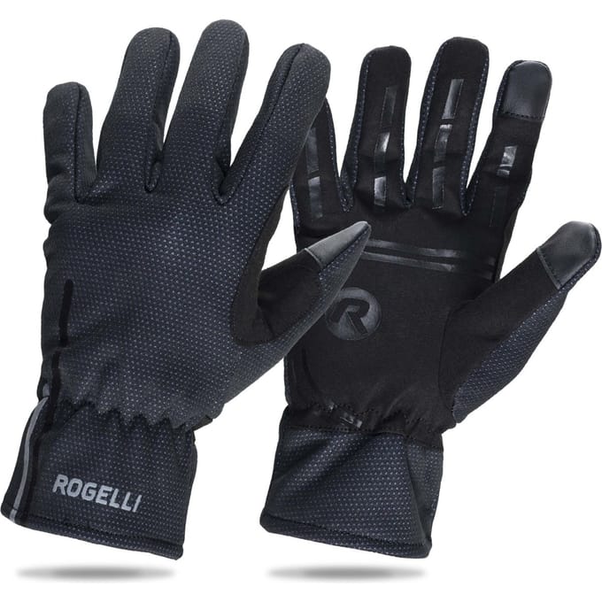 Rogelli - Maat L Angoon Fietshandschoenen Winter - Unisex - Zwart