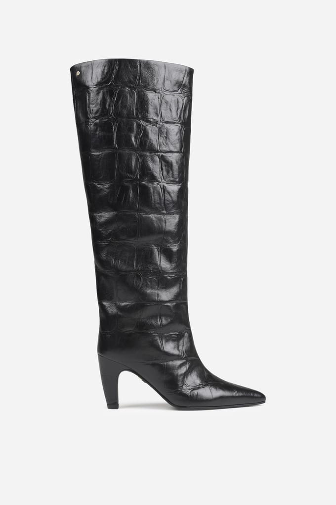 Bronx Low-jadey High Boot Black Taglia: 36 | Stivali Outlet | Donna | Nero