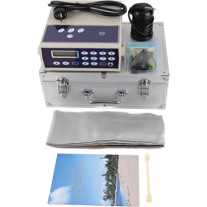 Lichaamsontgiftingsmachine Ionische Array Voetenbad Spa Reiniging Ionische Taille Riem Ontgifting gray